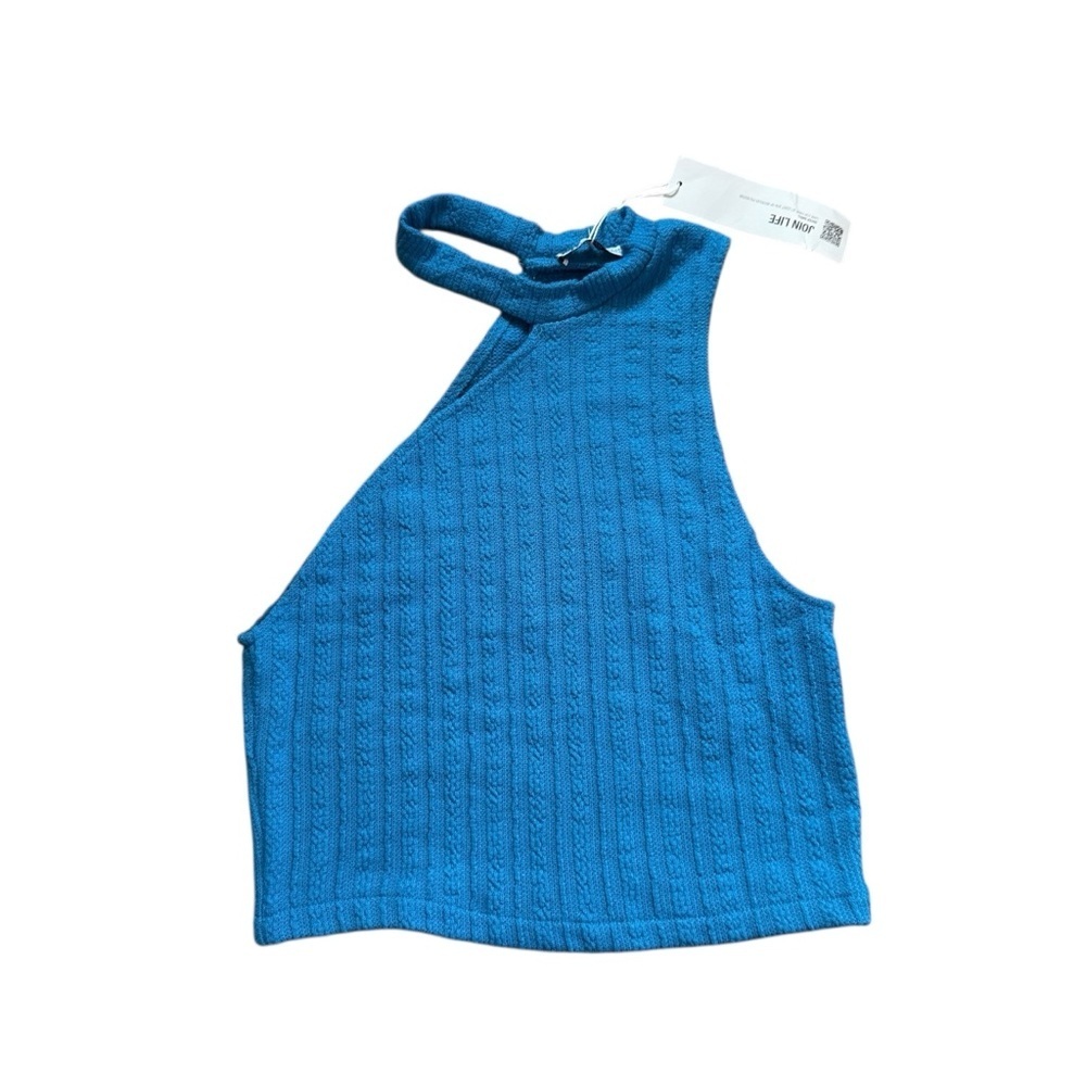 NWT Zara Halter Knit Top